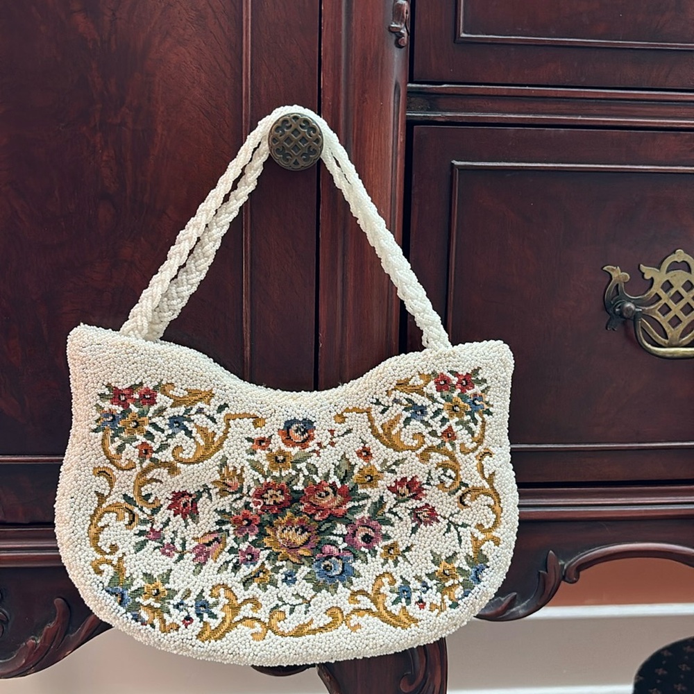 Vintage beaded handbag